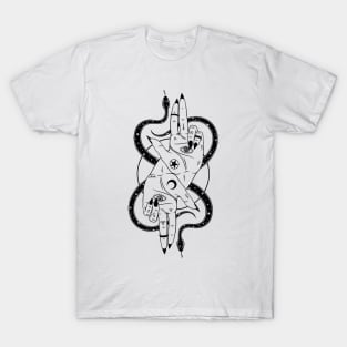 As Above So Below. Devil's hands T-Shirt